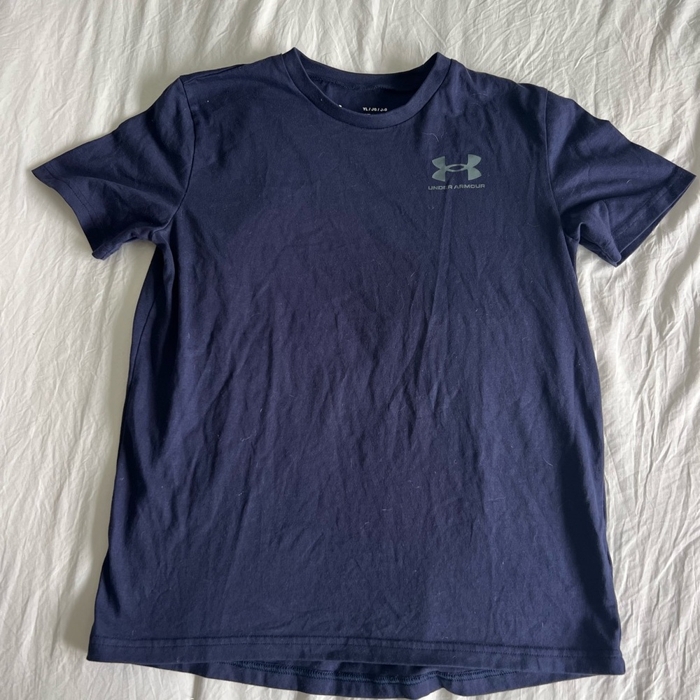 Under Armour Navy Blue Short Sleeve Tee